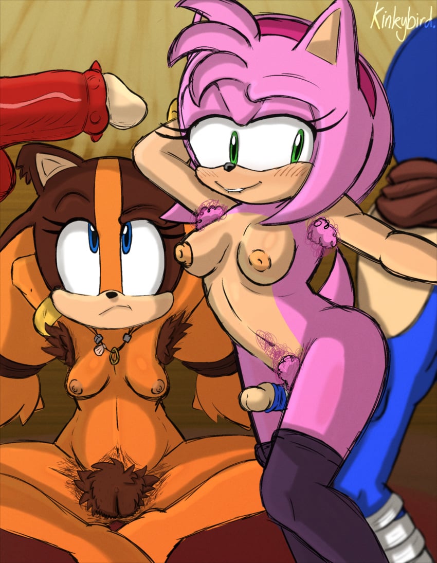 amy_rose amy_rose_(boom) anthro armpit_hair badger big_pubes bite biting_lip blush body_hair breasts clothing disembodied_penis echidna edit eulipotyphlan faceless_character faceless_male female frown genitals group hairy hairy_armpits hairy_pussy hedgehog hi_res kinkybird knuckles_the_echidna legwear male male/female mammal monotreme mustelid musteline nude penis pubes pussy sega sex sketch small_breasts sonic_(series) sonic_boom sonic_the_hedgehog sonic_the_hedgehog_(series) sticks_the_badger sticks_the_jungle_badger thigh_highs thigh_sex