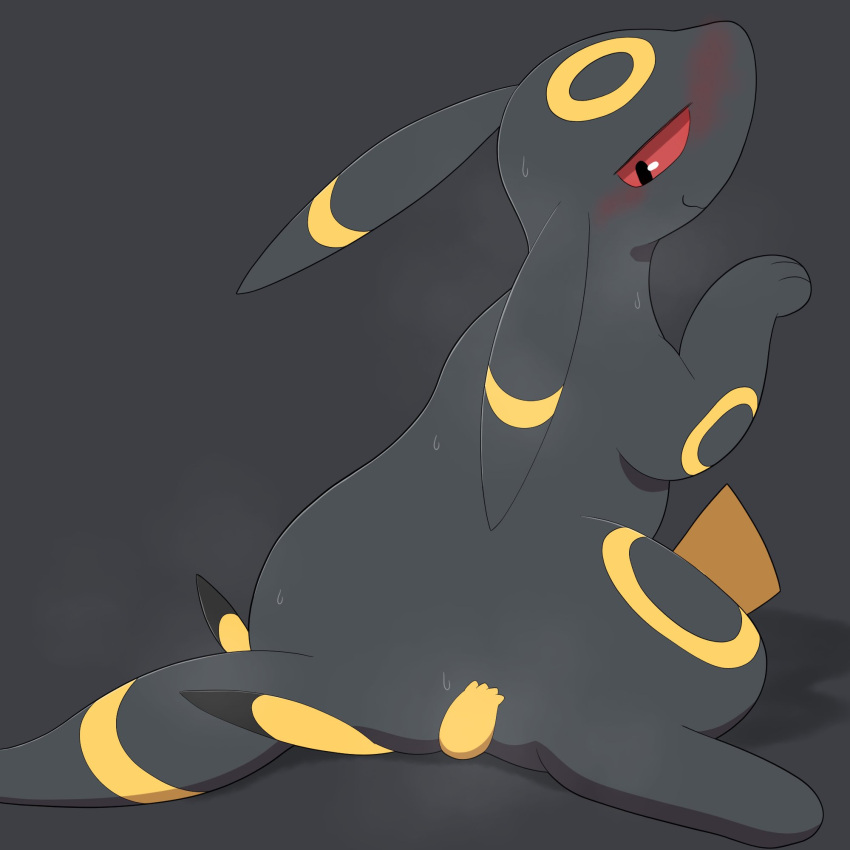 ass blush eeveelution facesitting feral feral_on_feral male/ambiguous parupoke pikachu pokémon_(species) pokemon pokemon_(species) smile umbreon