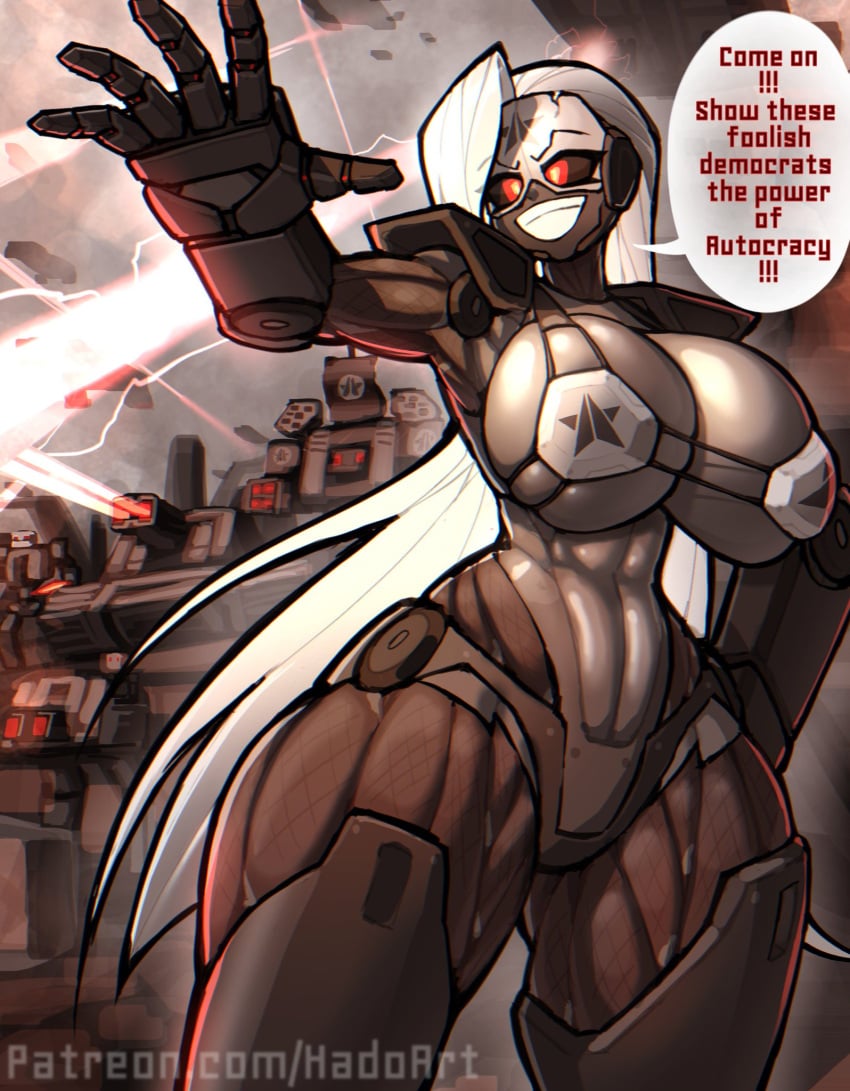 1girls android android_girl arrowhead_game_studios automaton_(helldivers) big_breasts breasts bust busty chest curvaceous curvy curvy_figure digital_media_(artwork) english_text female female_focus female_only fembot grey-skinned_female grey_body grey_skin gynoid helldivers helldivers_2 hips hourglass_figure huge_breasts humanoid large_breasts legs light_skin lips machine machine_girl mature mature_female metallic_body robot robot_girl robot_humanoid slim_waist sony_interactive_entertainment speech_bubble thick thick_legs thick_thighs thighs voluptuous waist wide_hips zzzhodazzz