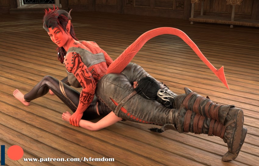 2girls 3d 3d_(artwork) absurd_res ass ass_bigger_than_head ass_focus ass_grab baldur's_gate baldur's_gate_3 barefoot beaten big_ass big_butt black_hair blender boots butt_focus catfight choking demon_girl dominant dominant_female domination dominatrix female female_domination femdom headscissor headscissors helpless highres horns jvfemdom karlach leather_clothing leg_lock leglock legs looking_at_another looking_down looking_pleasured pinned pinned_down red_skin reverse_headscissors rpg sadism sadistic scissorhold scissoring shadow shadowheart short_hair smirk smirking squeezing submission submissive tail tattoo tattoo_on_arm thick_thighs thigh_grab thighs tiefling tight_clothing twintails yuri