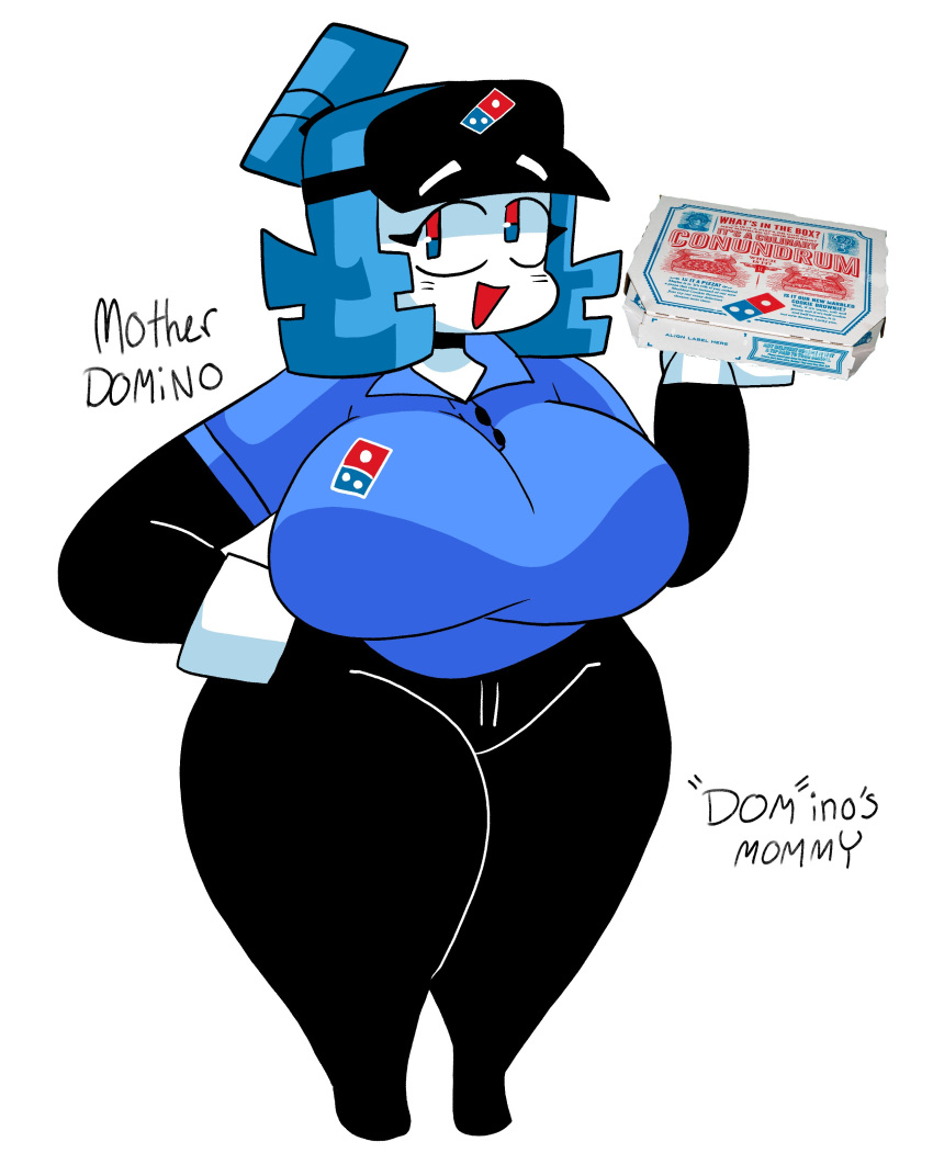 big_breasts breasts domino's_pizza dork_boi femdominos lewd_dorky tagme