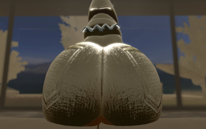 3d alien anthro ass_focus big_ass big_butt bubble_ass bubble_butt butt_focus cape clothed clothed_male clothes clothing cosplay fat_ass femboy huge_ass huge_butt large_ass lwd_cartoonz male male_only mario_(series) massive_ass massive_butt neil_lash second_life shorts shortstack sitting sweater thick_ass turtleneck turtleneck_sweater