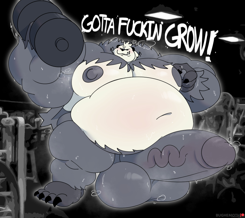 abs biceps bughemoth furry gay hyper hyper_balls hyper_genitalia hyper_penis hyper_testicles male male_focus male_only muscle muscles muscular muscular_arms muscular_ass muscular_back muscular_legs muscular_male muscular_thighs nipples pangoro pecs pokemon veins veiny_penis