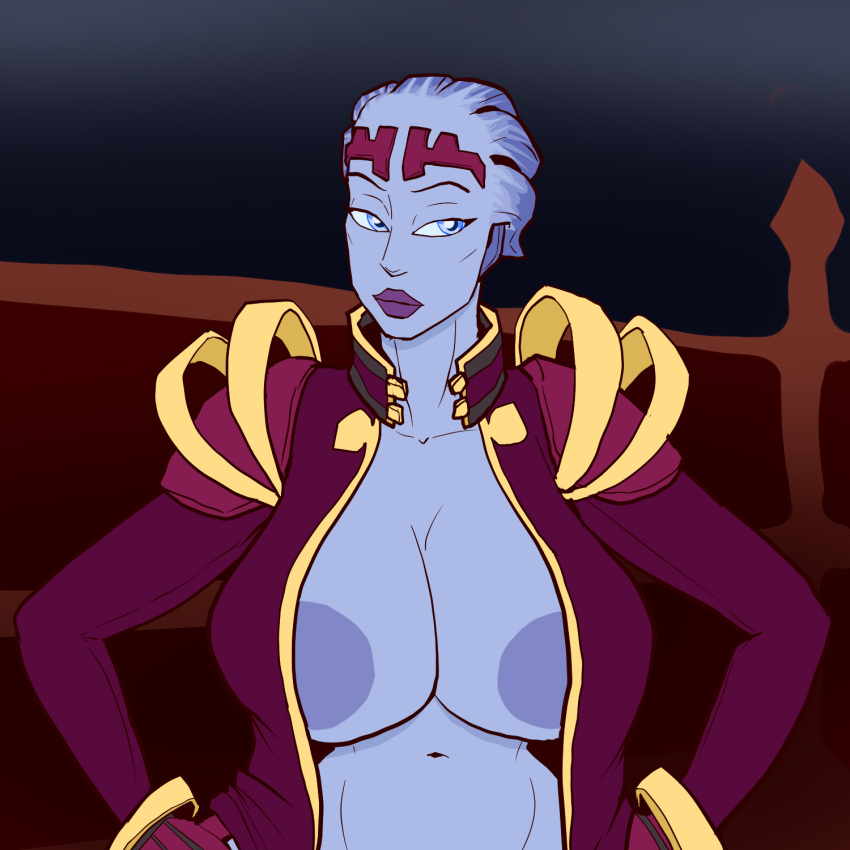 Asari (Bioware) Rule 34 Image