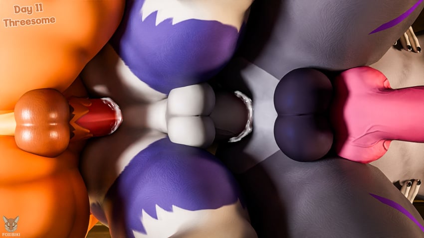 15dty25 16:9 2025 3d_(artwork) anal anal_sex anthro anthro_on_anthro anthro_penetrated ass balls blender_(artwork) blender_cycles bodily_fluids border_collie canid canine canis challenge collie cum cum_in_ass cum_inside dean_(drako1997) digital_media_(artwork) domestic_dog english_text erection foxibiki genital_fluids genitals group group_sex herding_dog hi_res humanoid_genitalia humanoid_penis hyena male male/male male_penetrated male_penetrating male_penetrating_male mammal nude pastoral_dog penetration penile penile_penetration penis ronnoyeen sex sheepdog simple_background text threesome train_position trio widescreen yeenclave_(enclave_remnant2)
