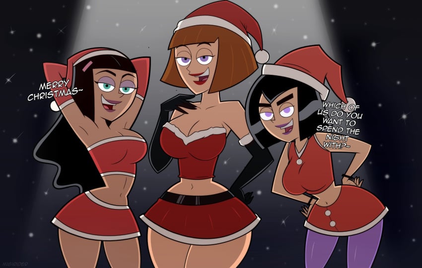 3girls big_ass big_breasts big_thighs breasts bust busty chest curvaceous curvy curvy_figure danny_phantom dark-skinned_female dark_skin digital_media_(artwork) female goth goth_girl hips hispanic hourglass_figure huge_ass huge_breasts huge_thighs large_ass large_breasts large_thighs legs light-skinned_female light_skin madeline_fenton migi_rider milf mother multiple_girls nickelodeon older_female paulina_sanchez sam_manson slim_waist tan-skinned_female tan_body tan_skin thick thick_hips thick_legs thick_thighs thighs voluptuous waist wide_hips younger_female