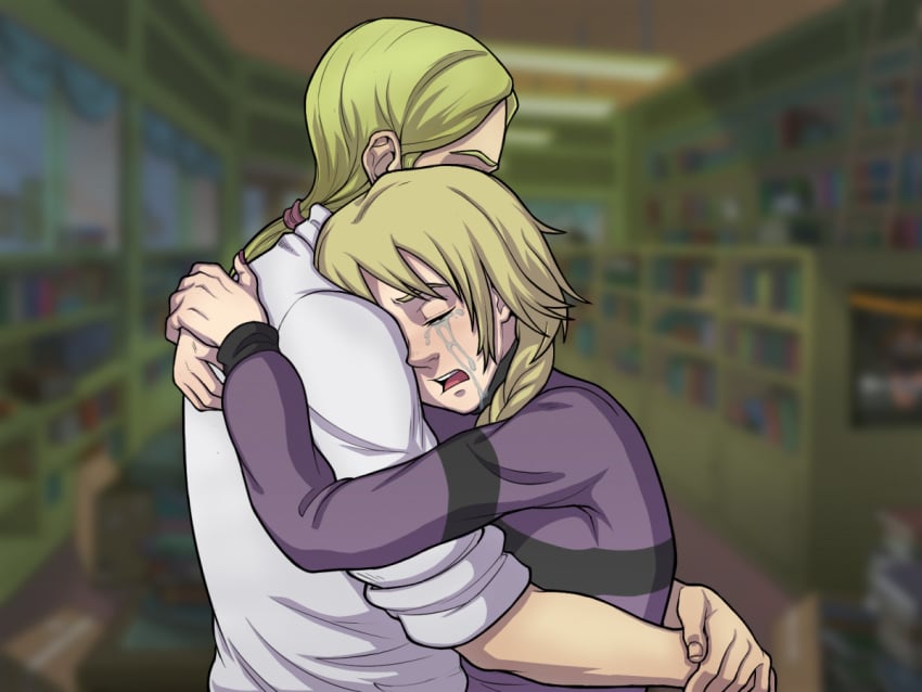 1boy 1girls blonde_hair color colored crying elyon_brown hugging lazy_tarts lord_cedric somka108 tagme unseen_male_face w.i.t.c.h.