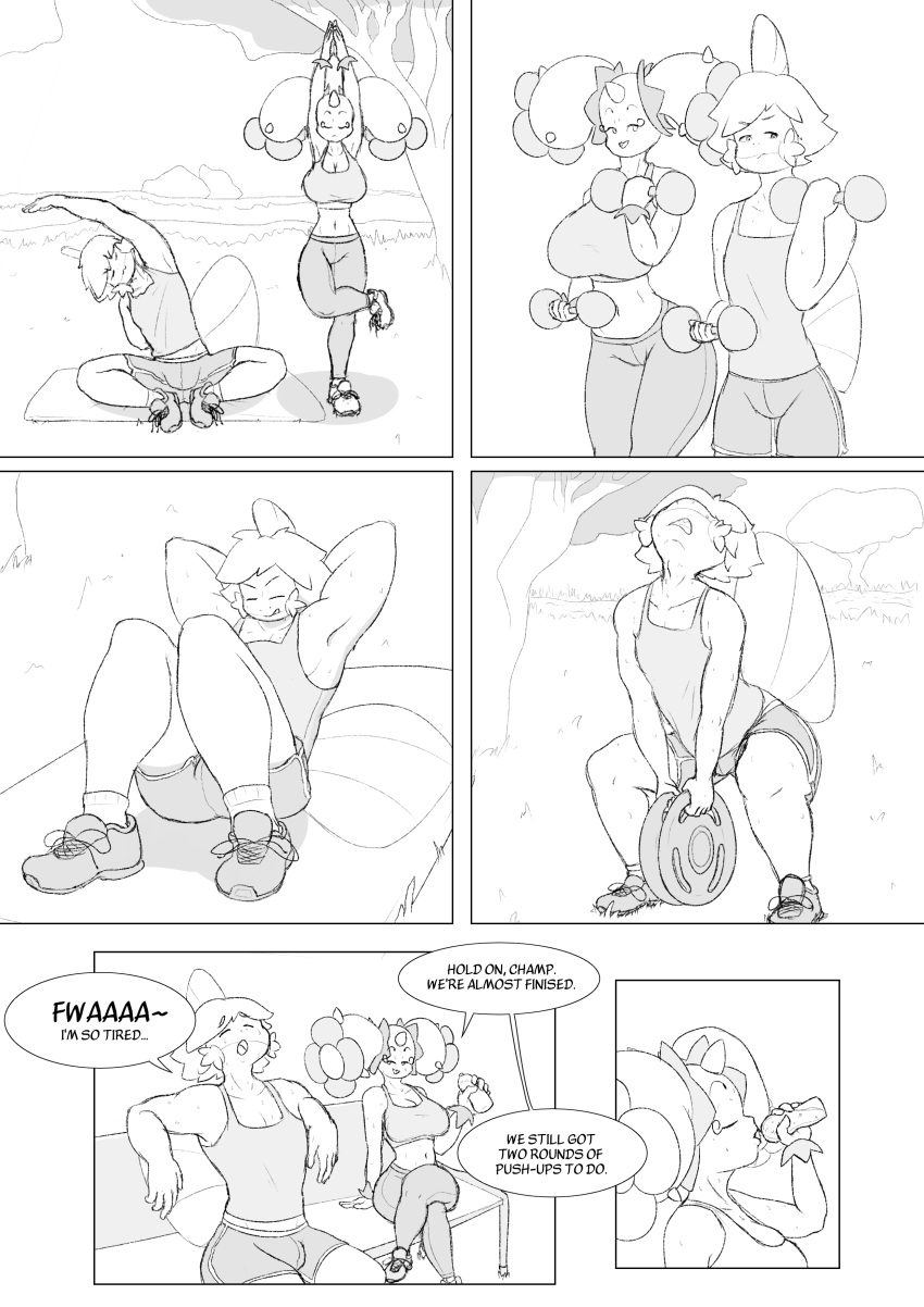 absurd_res andy_(lemendigogoat) breast_expansion breasts comic expansion female hi_res lemendigogoat male maractus mudkip nintendo pokémon_(species) pokemon pokemon_(species) tyler_(lemendigogoat) video_games