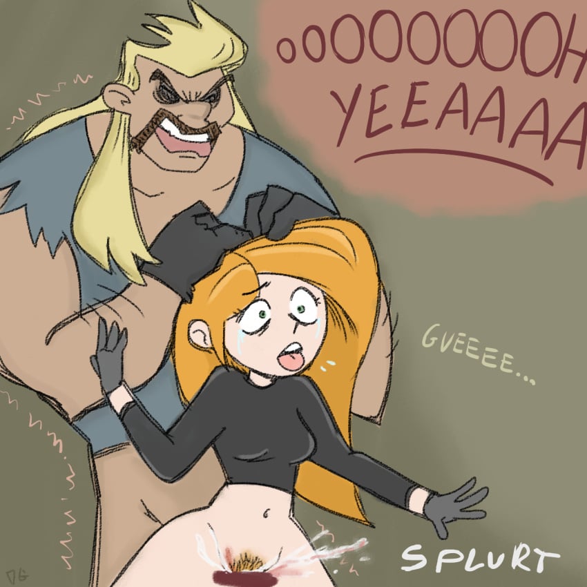 censored cum cum_in_pussy cum_inside degenerategirl dialogue disney disney_channel english_text kim_possible kimberly_ann_possible male rape rough_sketch sex