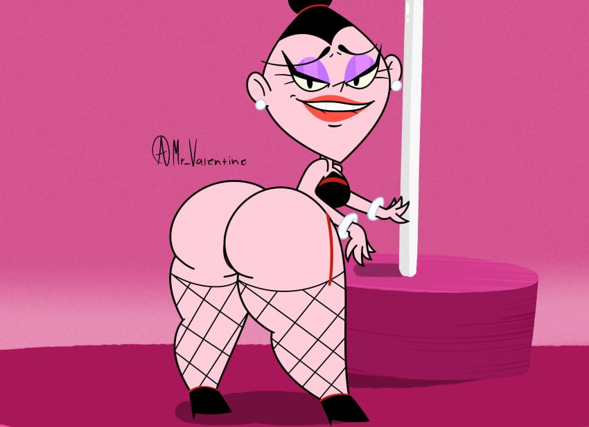 bianca_bikini big_butt clothed clothing lingerie looking_at_viewer looking_pleasured mr_valentine00 powerpuff_girls powerpuff_girls_2016 smile thick_ass thick_thighs