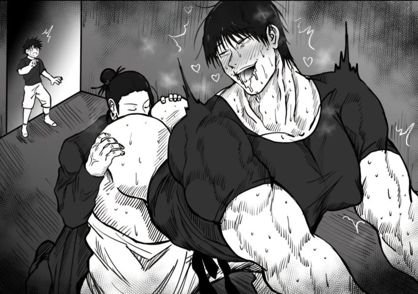 3boys 3males abusive ahe_gao ass_eating bad_daddy bad_father bad_parenting bara bara_ass bara_tiddies bara_tits big_ass big_butt black_hair blush blushing blushing_male cuck cucked_by_father cuckold dad_and_son daddy dark_hair dilf eating_ass erect_nipples face_in_ass fat_ass fat_butt father father_and_child father_and_son forced_to_watch fushiguro_megumi getou_suguru gn3g horrible_dad horrible_father huge_ass huge_butt ignoring in_front_of_another in_front_of_son indecent_exposure juicy_butt jujutsu_kaisen large_ass large_butt male/male male_only massive_ass massive_butt muscular muscular_arms muscular_ass muscular_legs muscular_male muscular_thighs partially_clothed partially_clothed_male partially_nude partially_undressed pecs pectorals plump_ass plump_butt rimjob rimming rimming_male slut suguru_geto sweat sweating sweaty_body thick_ass thick_butt thick_thighs toji_fushiguro