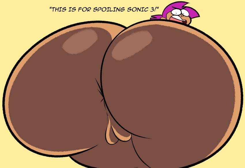 1girls 2024 big_ass comedy dark-skinned_female enid enid_mettle female funny humor imminent_facesitting looking_back naked nude nude_female oboithisisfunky ok_k.o.!_let's_be_heroes pov purple_hair tagme thick_thighs wide_hips