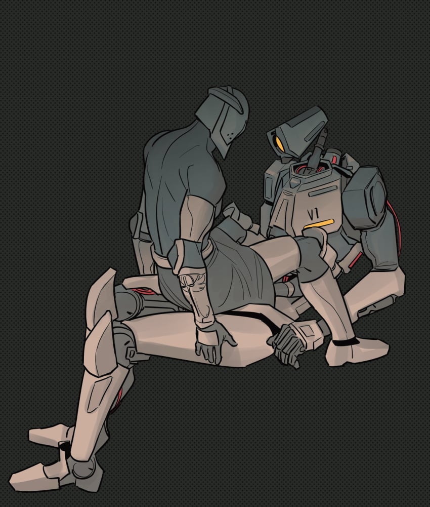 armor armored_boots armored_gloves armwear clothed clothed_male colored dark-skinned_male dark_background dotted_background faceless_male fingers francishsie gabriel_(ultrakill) helmet machine masculine_male muscular muscular_arms muscular_male non-human robot robotic robotic_arm robotic_legs sfw shoulders ultrakill v1_(ultrakill) wire