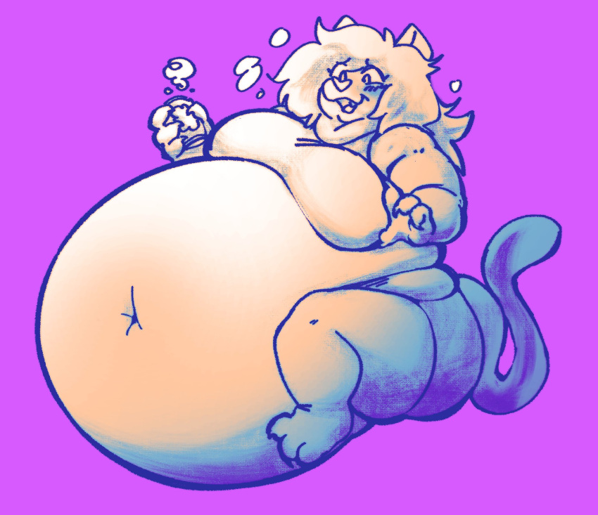 anthro anthro_only ass ass belly belly_bigger_than_body belly_expansion belly_inflation big_ass big_belly big_breasts big_butt breasts expansion furry furry_only hyper hyper_belly inflation kafrizzzle no_humans no_visible_genitalia no_visible_nipples ready_to_pop soda soda_inflation