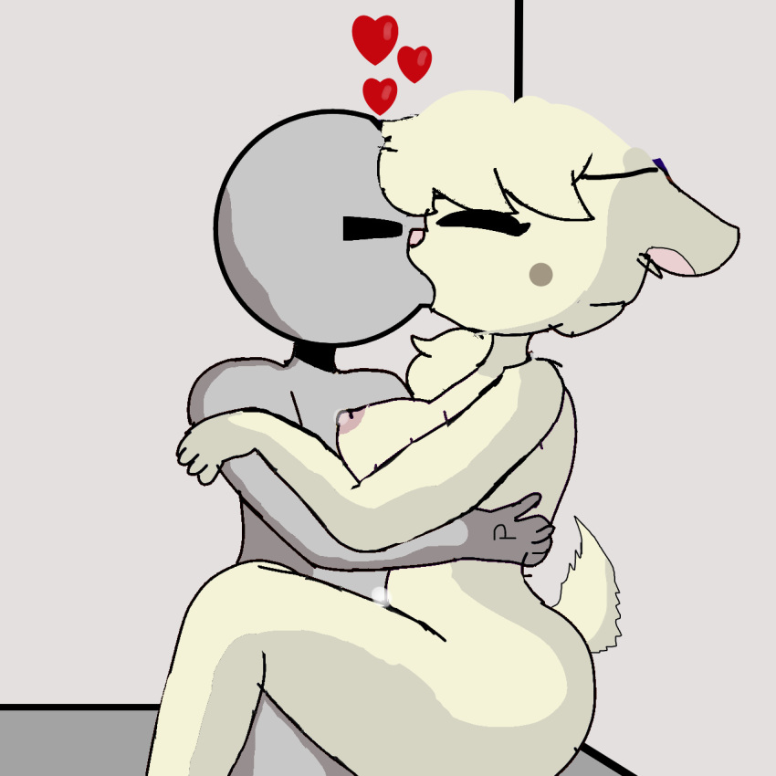 1boy 1boy1girl 1girls artist_request bunny_(piggy) cum human kissing married_couple married_sex naked piggy_(game) player rabbit roblox roblox_game room sex source_request tagme traced