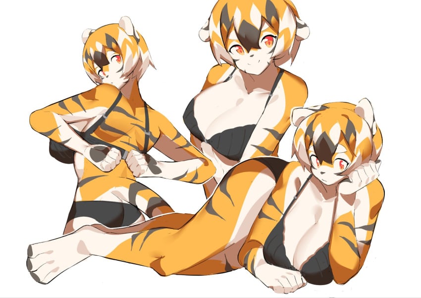 big_ass big_breasts breasts bubble_butt cleavage feline female furry huge_ass mei_xiang mx99926 tagme thick_thighs tiger tiger_girl wide_hips