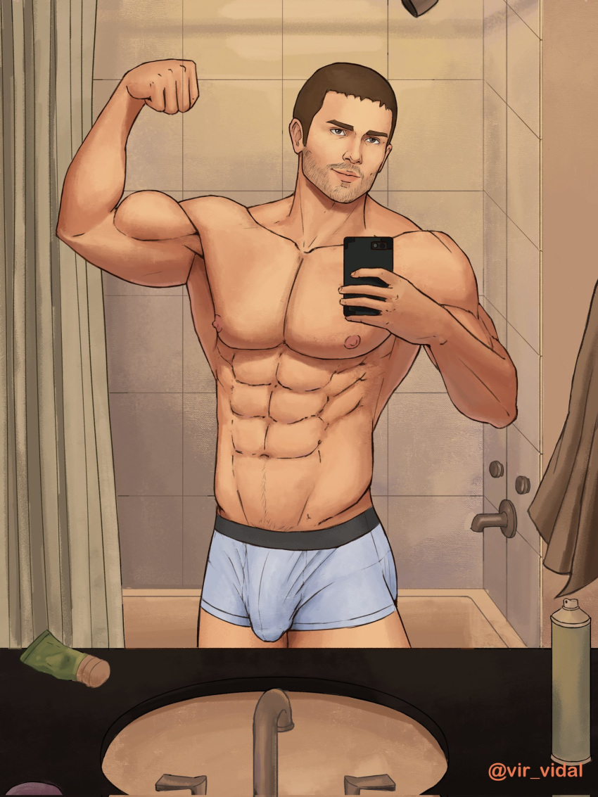 Chris Redfield (Resident Evil) Rule 34 Image
