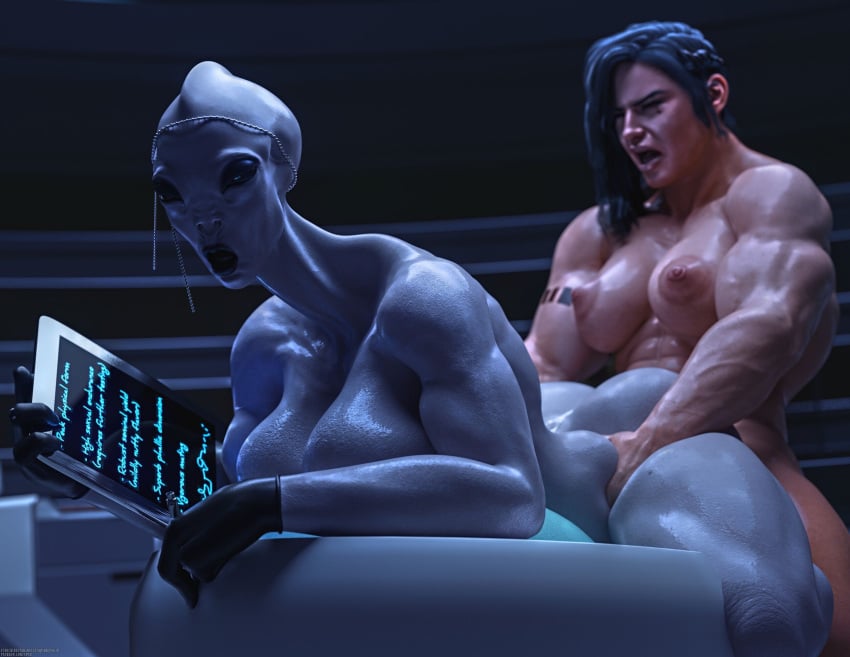 1futa 1girl1futa 1girls 3d alien alien/human alien_girl big_ass big_breasts cara_dune female futa_on_female futanari grey_skin human human_penetrating interspecies kaminoan muscular_female muscular_futanari science_fiction sex squarepeg3d star_wars thick_thighs vaginal_penetration