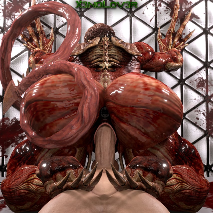 16:9 1boy 1monster 2022 3d 3d_(artwork) 4k absurd_res against_wall anus ass balls big_butt big_penis bone claws detailed_background digital_media_(artwork) duo erection exposed_brain eyeless faceless_character faceless_female female female_penetrated first_person_view genitals hi_res huge_filesize human human_on_humanoid human_penetrating humanoid interspecies licker licker_(resident_evil) light-skinned_male long_tongue lying male male/female male_human/female_humanoid male_human/female_monster male_penetrating male_penetrating_female male_pov mammal monster monster_girl muscular muscular_female mutant nightmare_waifu nipples nude on_bottom on_top open_mouth penetration penile penile_penetration penis penis_in_pussy pov pussy red_body resident_evil reverse_cowgirl_position sex skinless spine spread_legs spreading teratophilia thekidxeno thick_thighs tongue tongue_out unseen_male_face vaginal_penetration vein veiny_penis very_long_tongue video_games visible_bone wide_hips widescreen