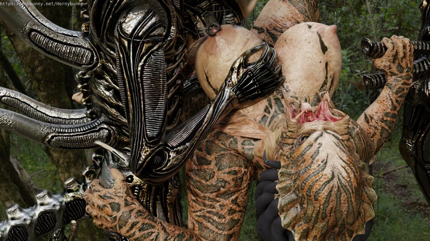 1girls 2021 2boys 3d absurd_res alien alien_(franchise) alien_girl alien_only alien_vs_predator anal anal_sex ass bald_female balls big_breasts big_butt bite black_body breast_bite breast_grab breast_play breasts claws detailed_background digital_media_(artwork) diphallia diphallism double_penetration erection faceless_character faceless_male fangs female female_penetrated female_with_face_unlike_mammal female_yautja forest foursome genitals grey_body group group_sex hair hand_on_breast hi_res hornybunny humanoid humanoid_on_humanoid interspecies male male/female male_penetrating male_penetrating_female male_xenomorph mandibles masturbation monster multi_genitalia multi_penis muscular muscular_female nipples nude open_mouth penetration penile penile_masturbation penile_penetration penis penis_in_ass penis_in_pussy plant predator_(franchise) predator_hunting_grounds public public_sex sex teeth text thick_thighs tree vaginal_penetration video_games wide_hips xenomorph yautja yellow_body yellow_eyes