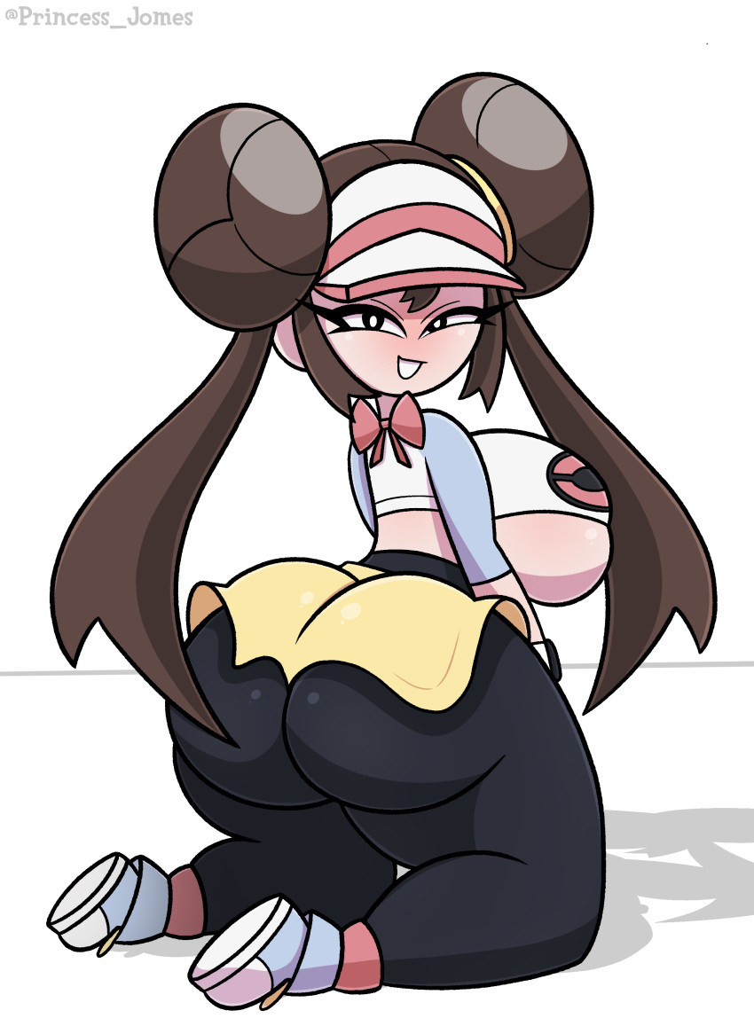 big_ass big_breasts breasts bubble_butt female huge_ass pokemon princess_jomes rosa_(pokemon) tagme