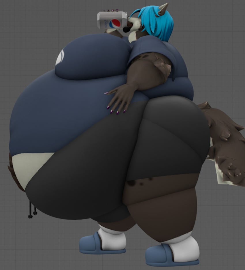 bbw big_ass big_breasts breasts bubble_butt furry huge_ass huge_breasts overweight queenofthekabuto ssbbw tagme thick_thighs wide_hips