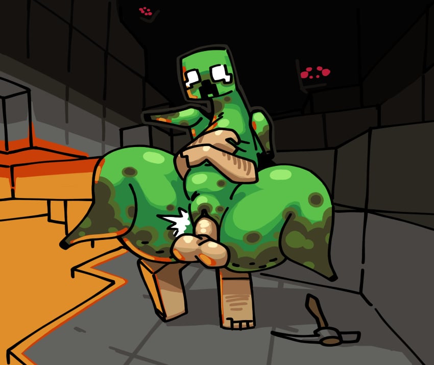 arachnid arthropod balls being_watched cellulite creeper_(minecraft) duo female feral genitals green_body hi_res huge_thighs human male male/female mammal microsoft minecraft mojang monster nsfwoaf nude penetration penis pickaxe pussy sex spider spider_(minecraft) stand_and_carry_position standing standing_sex steve_(minecraft) tan_body tan_skin thick_thighs vaginal_penetration video_games xbox_game_studios