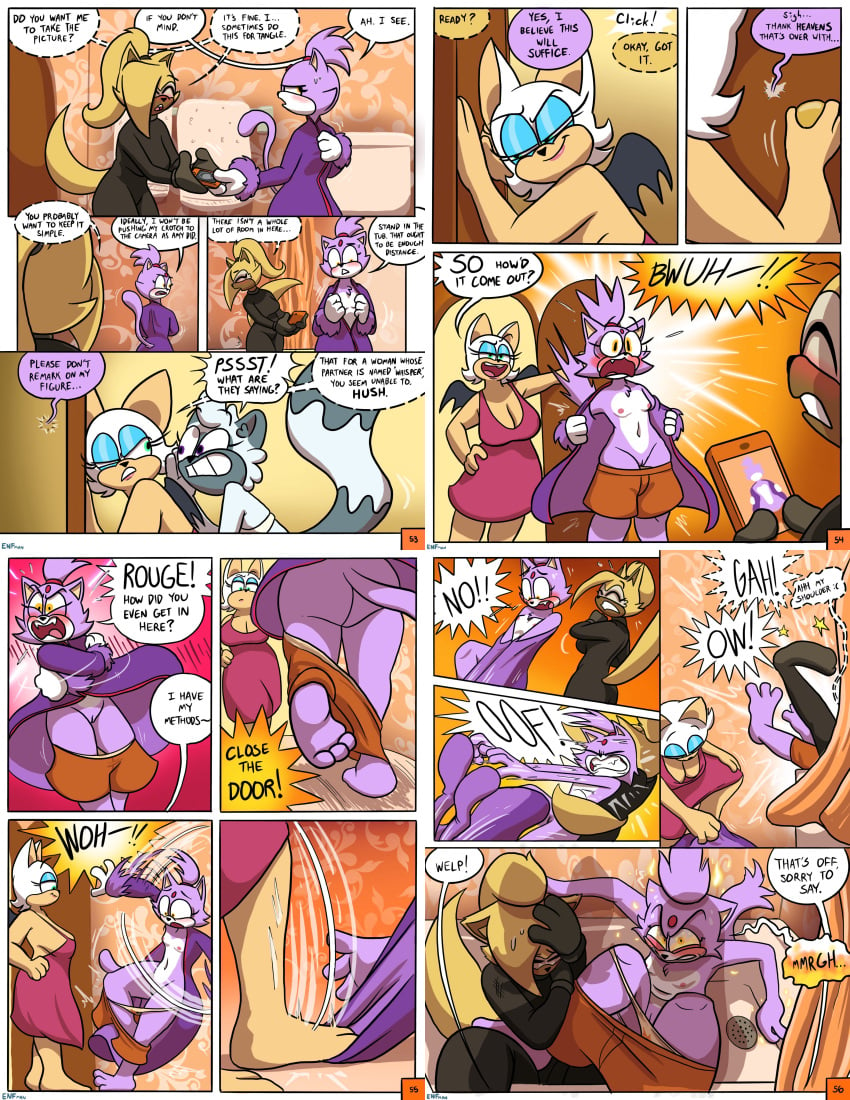 accidental_exposure ass assisted_exposure blaze_the_cat breasts comic enf idw_comics idw_publishing mobian_(species) multiple_girls multiple_pages nude page_53 page_56 panties pants_pulled_down pussy rouge_the_bat sega small_breasts sonic_(series) sonic_the_hedgehog_(comics) sonic_the_hedgehog_(idw) sonic_the_hedgehog_(series) tangle_the_lemur theenfman tripping whisper_the_wolf