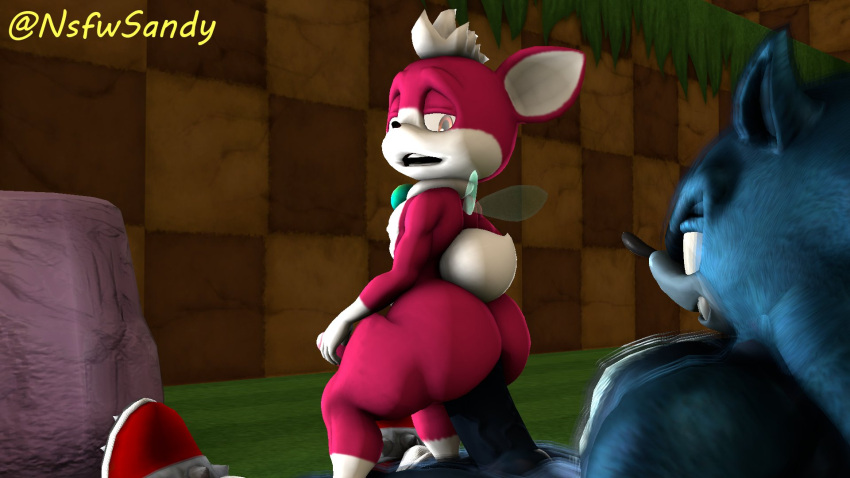 3d anal anal_insertion anal_sex big_ass big_butt chip_(sonic) fairy_wings femboy furry gay green_hill_zone implied_sex looking_at_another looking_at_partner looking_down looking_pleasured male_only nsfwsandy red_fur sfm smile smug sonic_the_hedgehog sonic_the_werehog toned toned_body werehog wide_hips