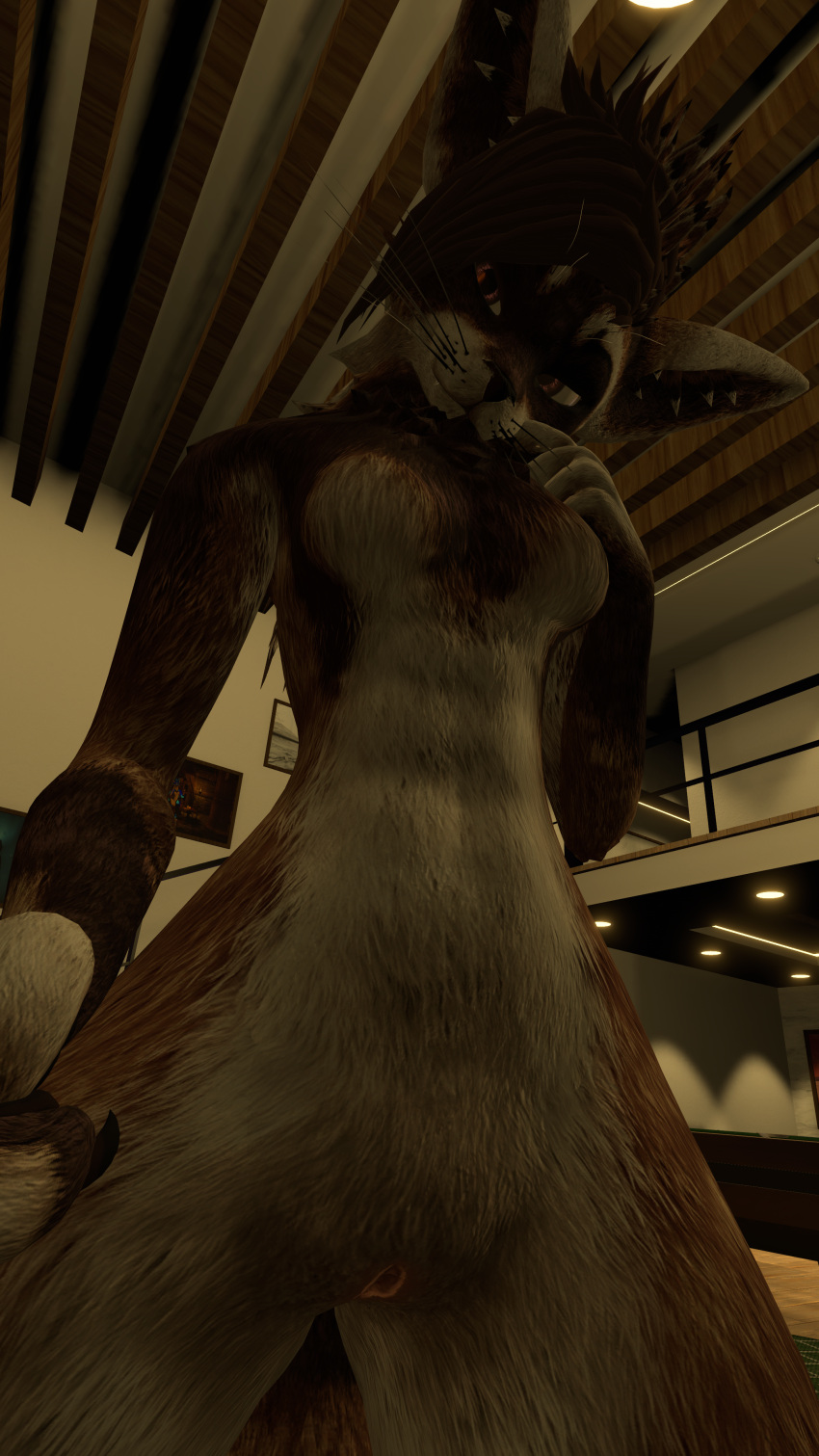 3d absurd_res absurdres anthro anthro_only canid canine female female_only fur furry furry_only hi_res high_resolution highres large_filesize raccoon rexouium solo tagme twitter url vr_media vrchat vrchat_avatar xed-the-dead