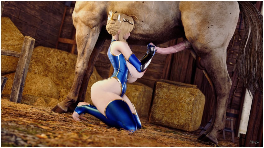 Artoria Pendragon (Fate) Rule 34 Image