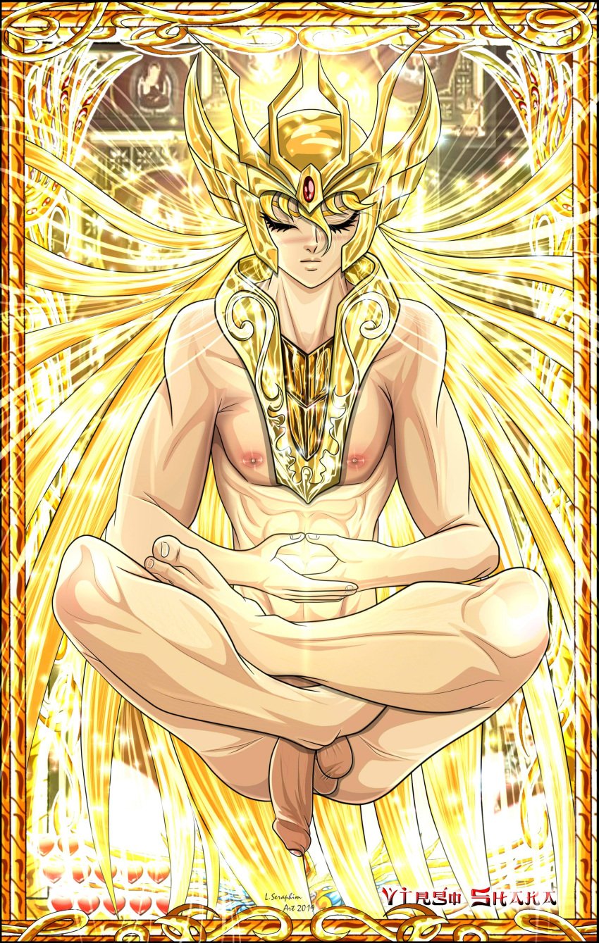 lucifer_seraphim male_only saint_seiya virgo_shaka yaoi