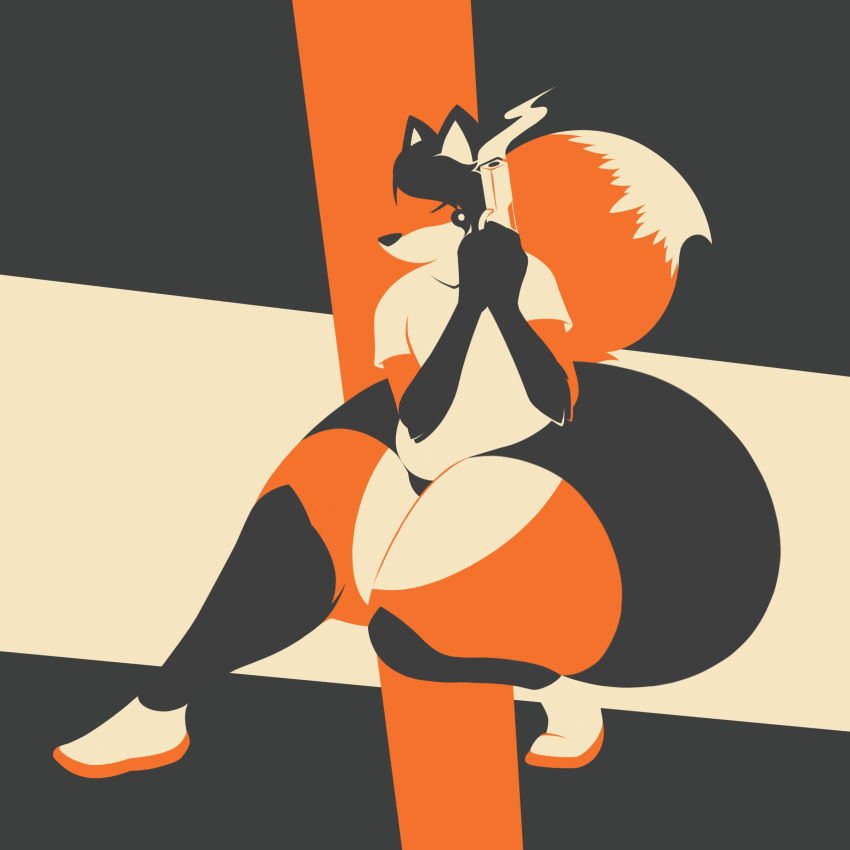 1ambiguous _foxbooty_ ambiguous anthro anthro_only big_ass bubble_butt fox fox_humanoid furry huge_ass stylized tagme thick_thighs wide_hips