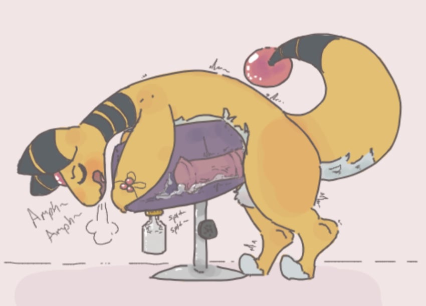 ampharos animal_genitalia animal_penis artificial_vagina balls bodily_fluids breath breeding_mount breeding_mount_use cum cum_collecting cum_in_a_cup cum_inside digital_media_(artwork) ejaculation english_text equine_penis erection fan_character feral genital_fluids genitals hooves looking_pleasured male male_only male_penetrating mammal motion_lines nintendo onomatopoeia open_mouth orgasm panting penetrable_sex_toy penetration penile penis pokémon_(species) pokemon pokemon_(species) sex sex_toy simple_background solo sound_effects text video_games xurora yellow_body