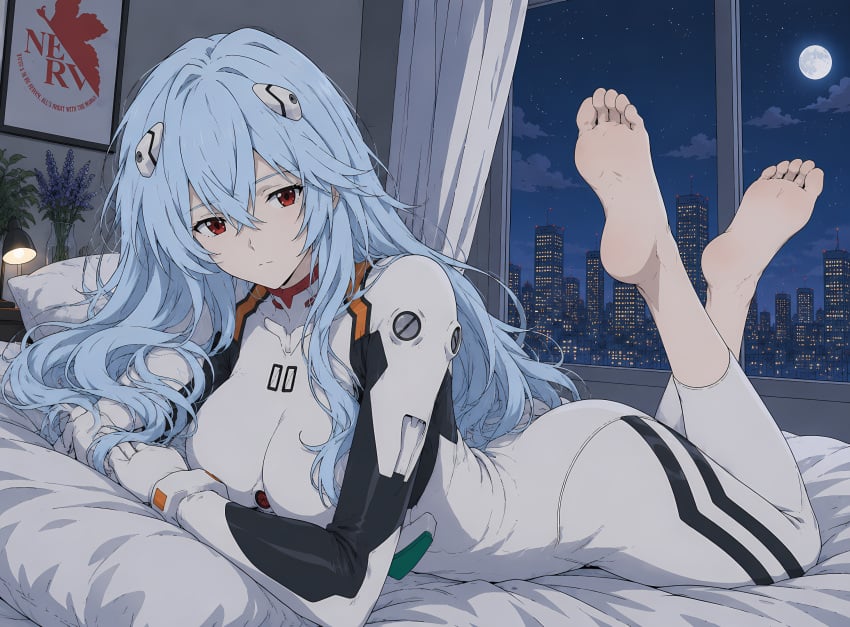 Ayanami Rei (Neon Genesis Evangelion) Rule 34 Image