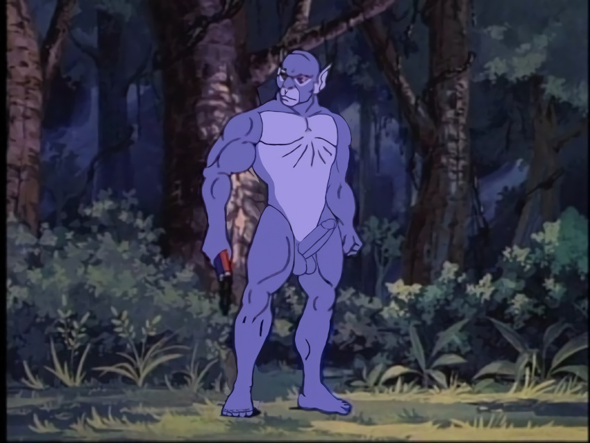 alternate_version_available balls blue_body boner drawfag drawthread_request edit edited erection gay genitals male male_only naked nude panthro penis retracted_foreskin screencap screenshot screenshot_edit solo solo_male thundercats uncut unknown_artist yaoi