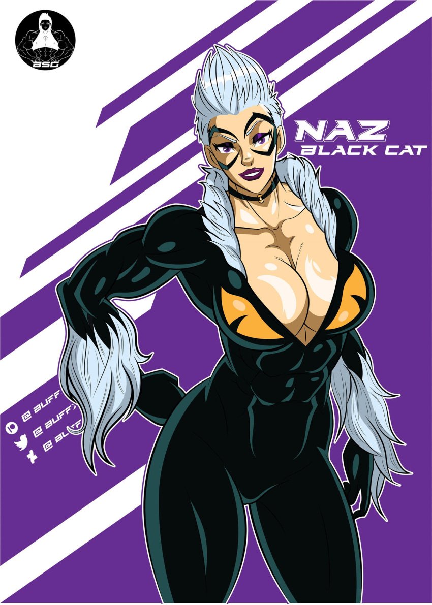 1girls 3d athletic athletic_female big_breasts black_cat_(cosplay) black_cat_(marvel) breasts bsgstudio busty busy cleavage clothed clothing cosplay felicia_hardy female female_only fit fit_female hair halloween hips hourglass_figure huge_breasts large_breasts legs light-skinned_female light_skin lips lipstick marvel marvel_comics mature mature_female muscular muscular_female nazuhira_devoe original original_character short_hair solo spider-man_(series) thebsgguy thick thick_legs thick_lips thick_thighs thighs toned toned_female voluptuous waist wide_hips