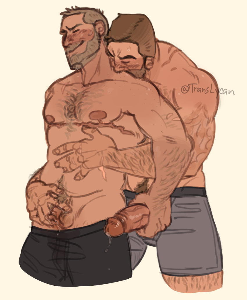 2boys blush blush_lines blushing cuntboy duo engineer engineer_(team_fortress_2) fingering fingers from_behind handjob intersex male_only mastectomy_scar precum pubes pubic_hair scar scars signature simple_background smile soldier soldier_(team_fortress_2) sweat sweatdrop sweating team_fortress_2 thick_penis topless topless_male translycan valve white_background yaoi