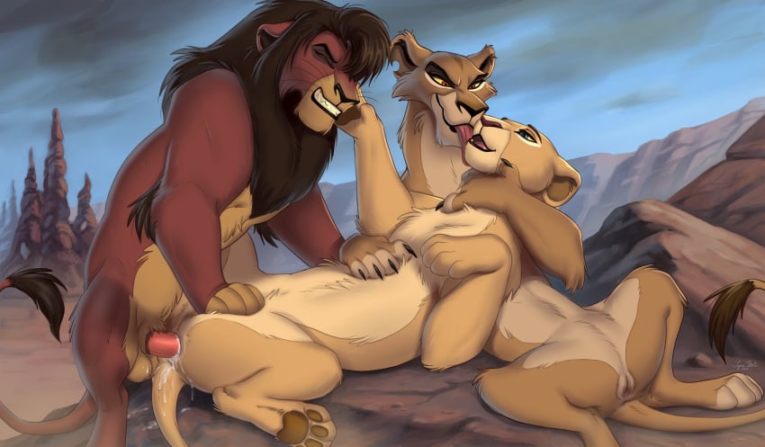 anus disney kovu nala penis pussy reallynxgirl testicles the_lion_king zira