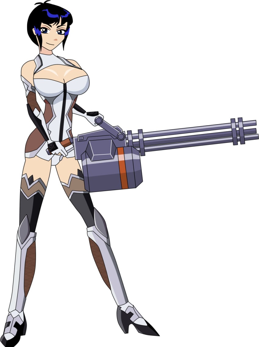 3_way_(slut_squad) alternate_costume big_ass big_breasts big_butt big_hips black_hair blonde_hair cleavage edit female female_focus female_only gun hourglass_figure huge_ass huge_breasts huge_butt huge_hips huge_thighs large_ass large_breasts large_butt looking_at_viewer png red_hair tagme taimanin_(series) taimanin_asagi taimanin_asagi_battle_arena trix_(3_way) video_games weapon wide_hips yatsu_murasaki yatsu_murasaki_(cosplay)