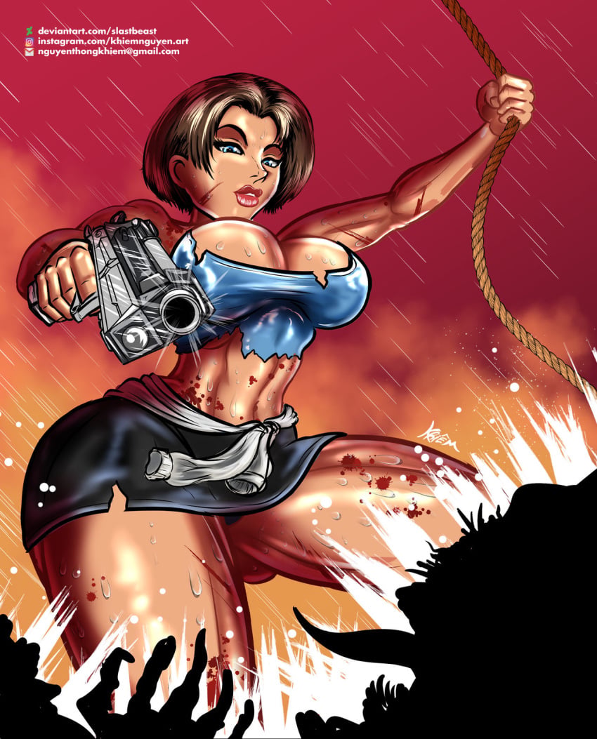 Jill Valentine (Capcom) Rule 34 Image