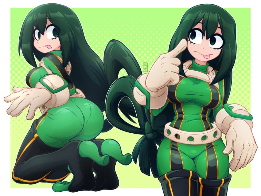 Asui Tsuyu (Boku No Hero Academia) Rule 34 Image