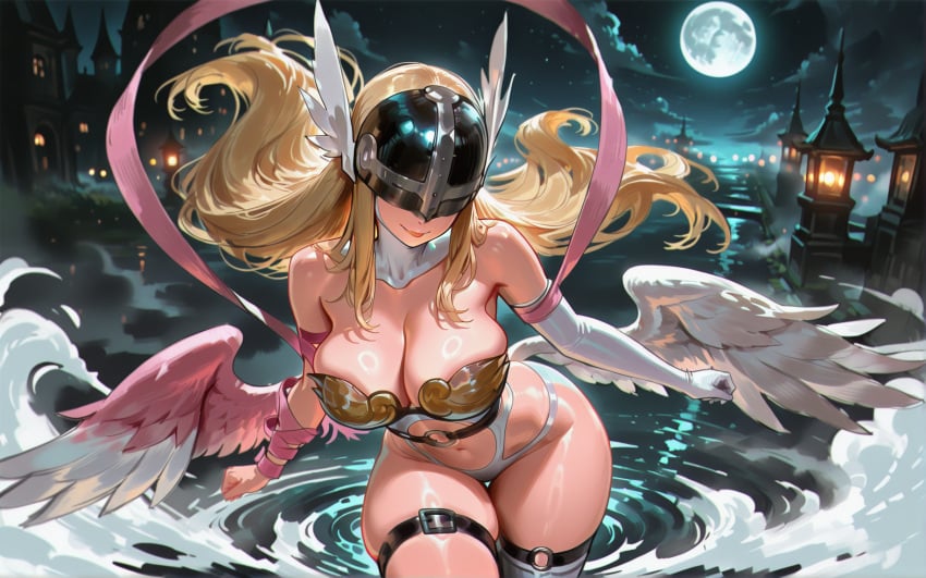 Angewomon (Digimon) Rule 34 Image