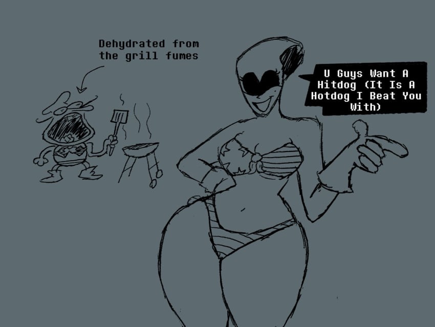 Queen (Deltarune) Rule 34 Image