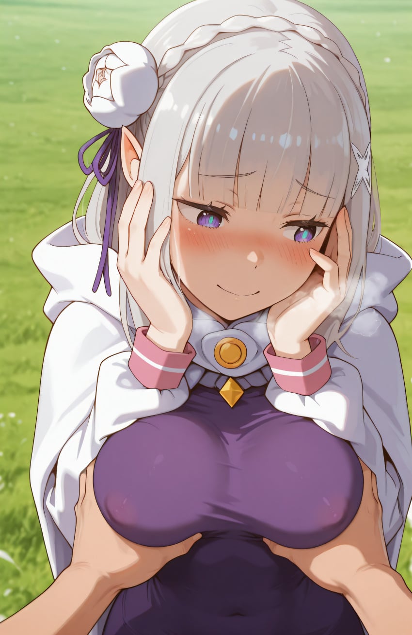 Emilia (Re:Zero) Rule 34 Image