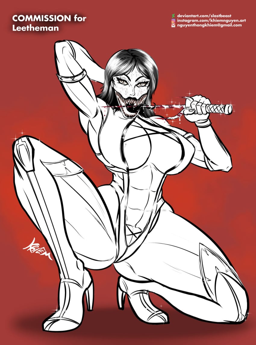Mileena (Midway) Rule 34 Image