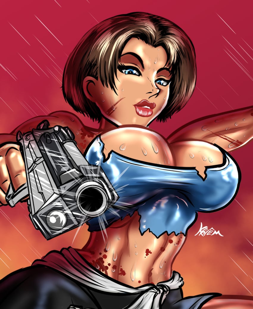 Jill Valentine (Capcom) Rule 34 Image