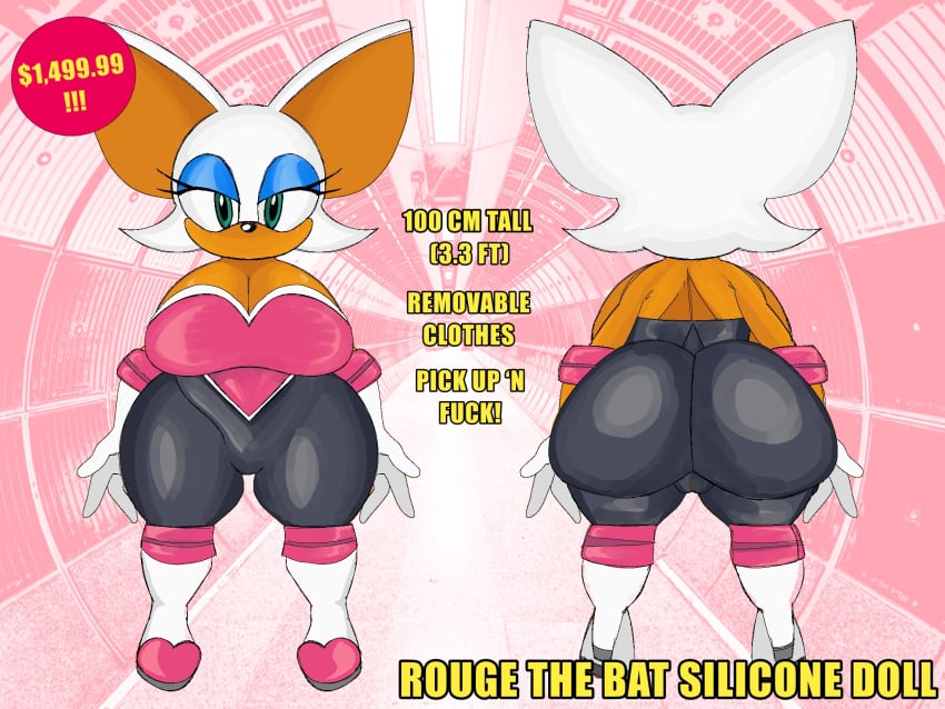 Rouge The Bat (Sonic (Series)) Rule 34 Image