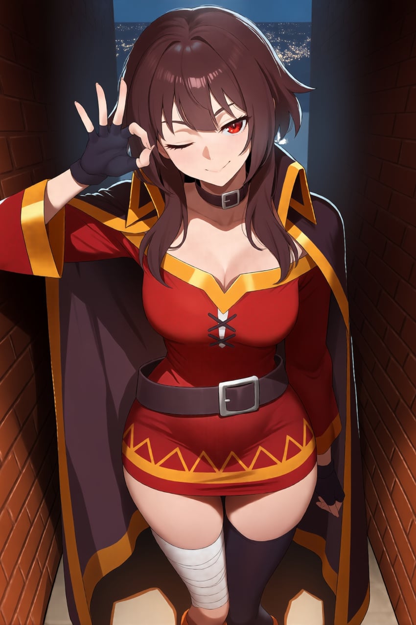 Megumin (Kono Subarashii Sekai Ni Shukufuku Wo!) Rule 34 Image