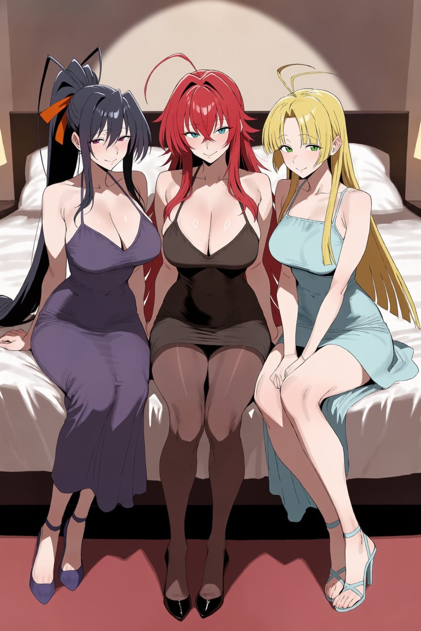 Akeno Himejima (High School Dxd) Rule 34 Image